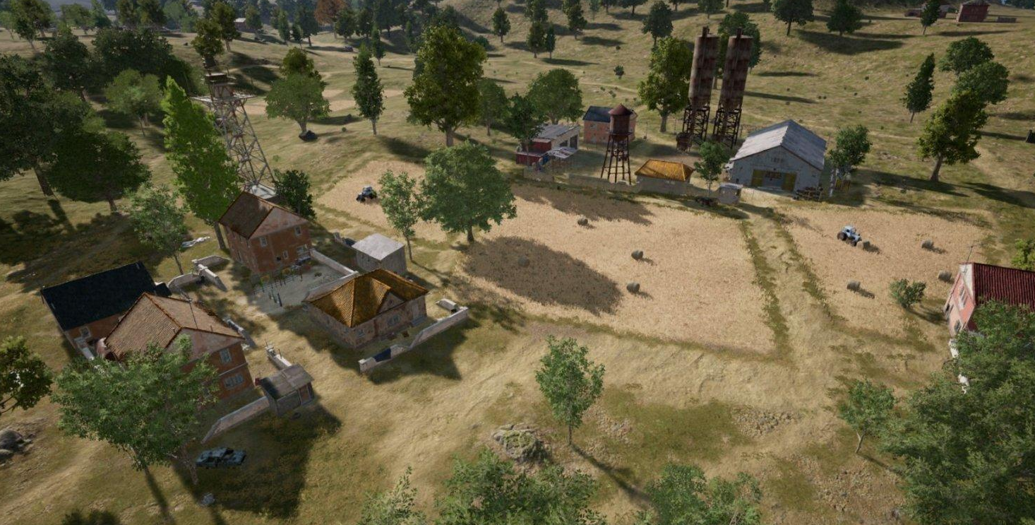 绝地求生飞机在哪里