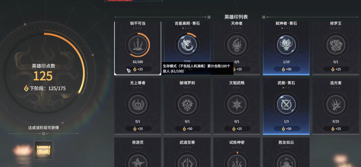 永劫无间成就有什么用