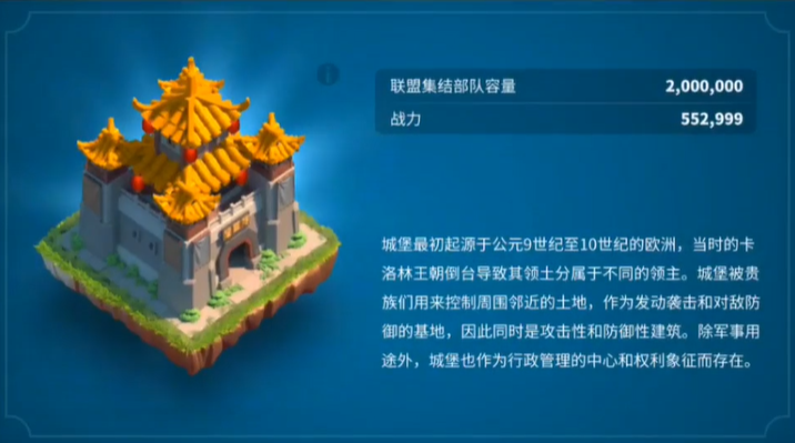 万国觉醒12级城堡如何发育 万国觉醒12级城堡如何发育