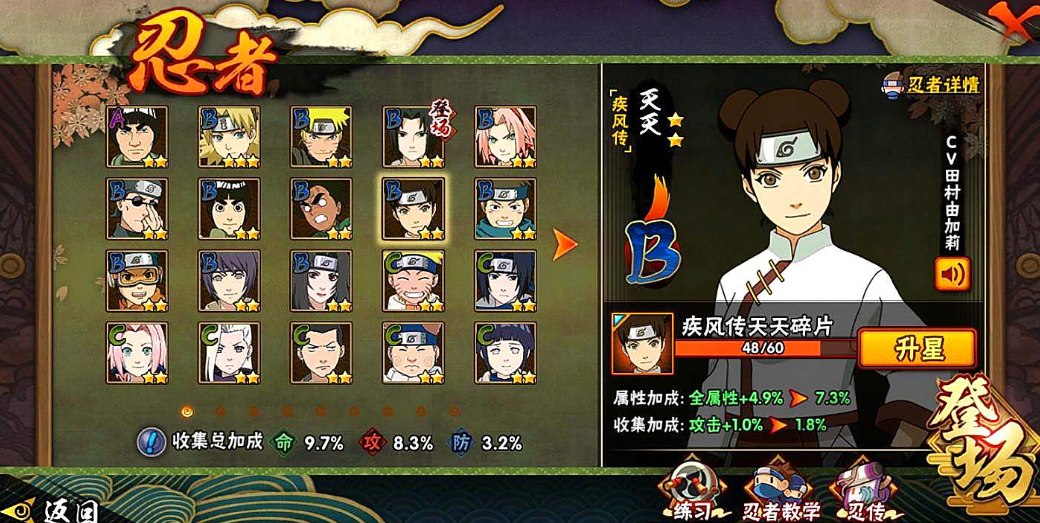 火影忍者手游b级忍者怎么样