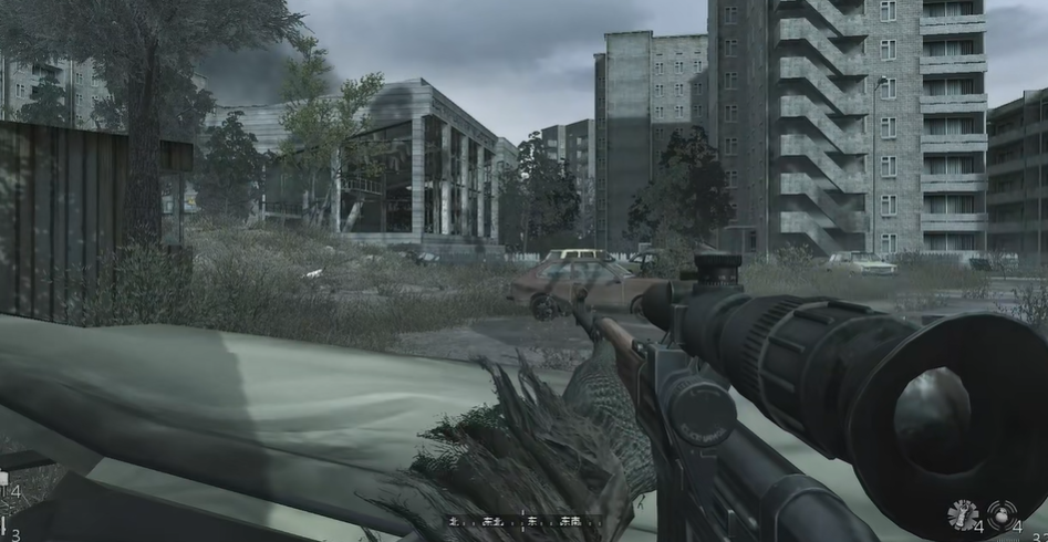 使命召唤4狙击手那关怎么过