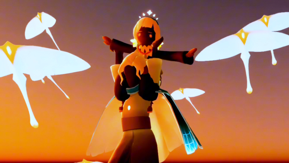 光遇怎么边做秋千边背人 光遇怎么边做秋千边背人