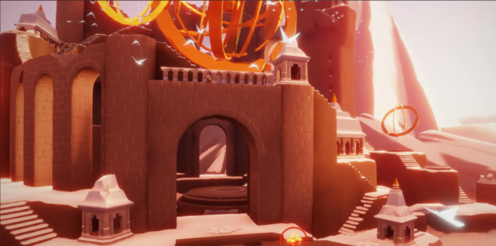 光遇永无角色怎么做霞谷拱门 光遇永无角色怎么做霞谷拱门