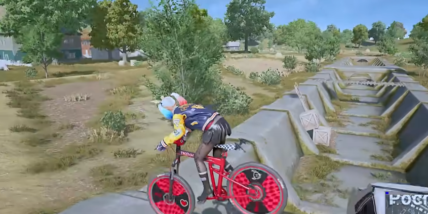 绝地求生自行车怎么原地转圈 绝地求生自行车怎么原地转圈