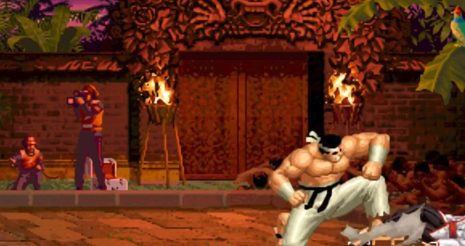 拳皇97倒地后怎么防守