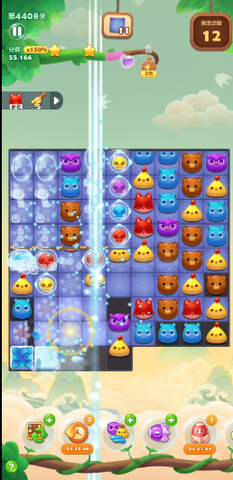开心消消乐4408关怎么过 开心消消乐4408关怎么过