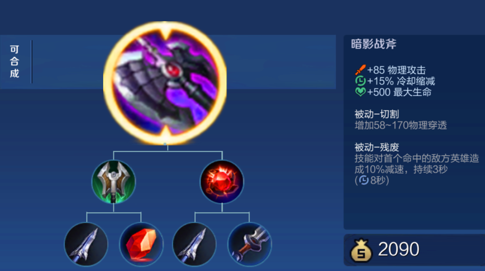 王者荣耀各英雄暴力出装有哪些