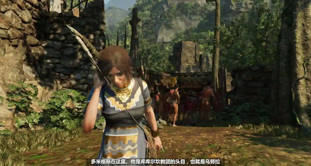 古墓丽影暗影怎么切换箭头