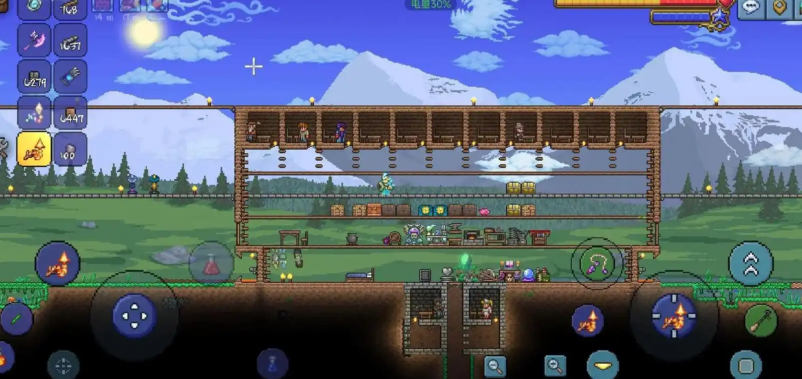 泰拉瑞亚防御工事怎么修 泰拉瑞亚防御工事怎么修