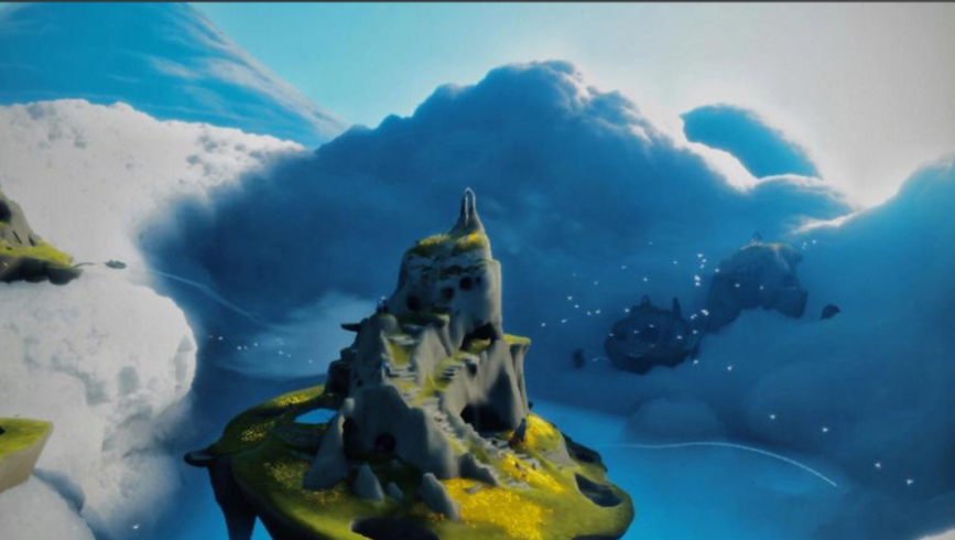 光遇如何让遇境的鸟碰到自己