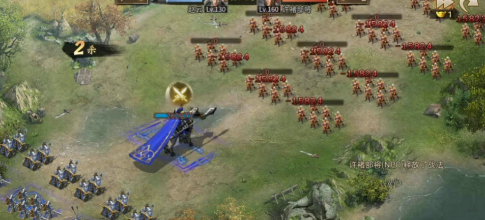 攻城掠地160许褚怎么过