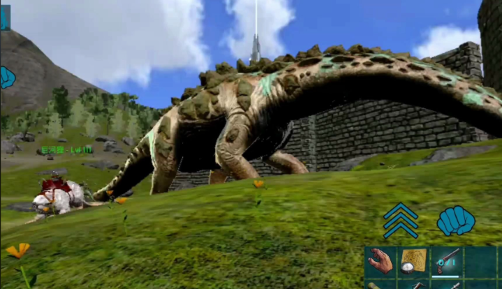 方舟生存进化泰坦龙驯服后吃什么