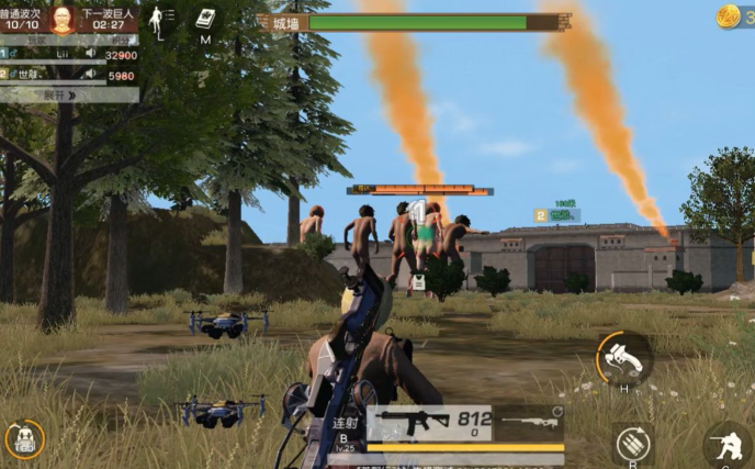 荒野行动巨人模式在哪玩