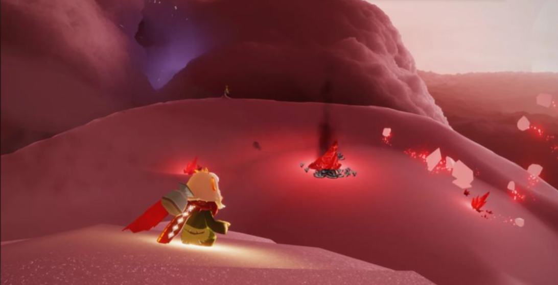 光遇霞谷圆梦村海怎么去