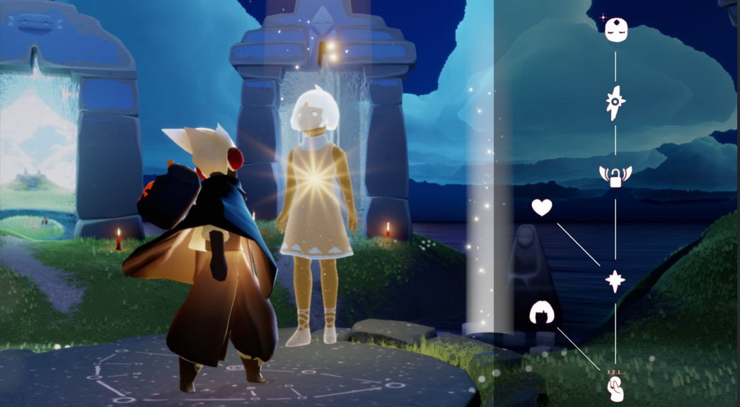 光遇暴风眼遁地怎么进去