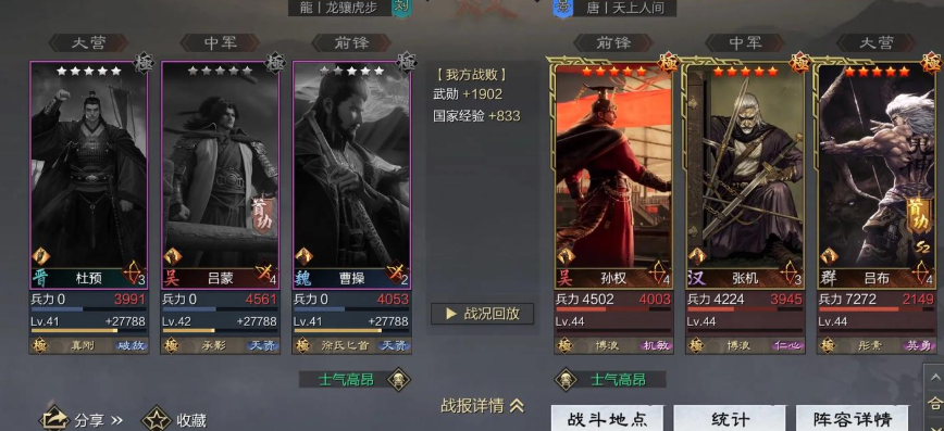 率土之滨曹操怎么分配