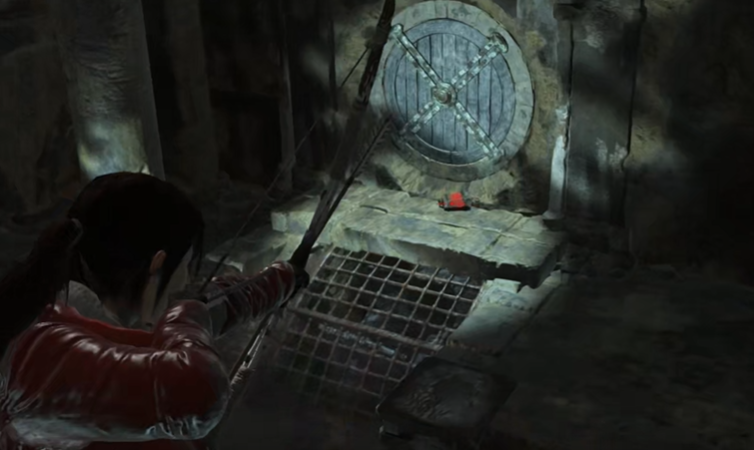 古墓丽影暗影放水开门怎么开