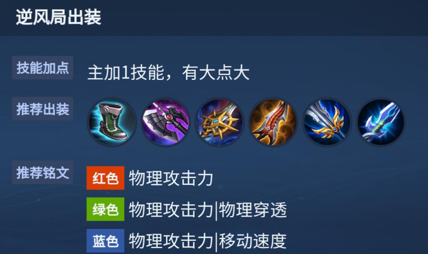 王者荣耀铠全局如何出装