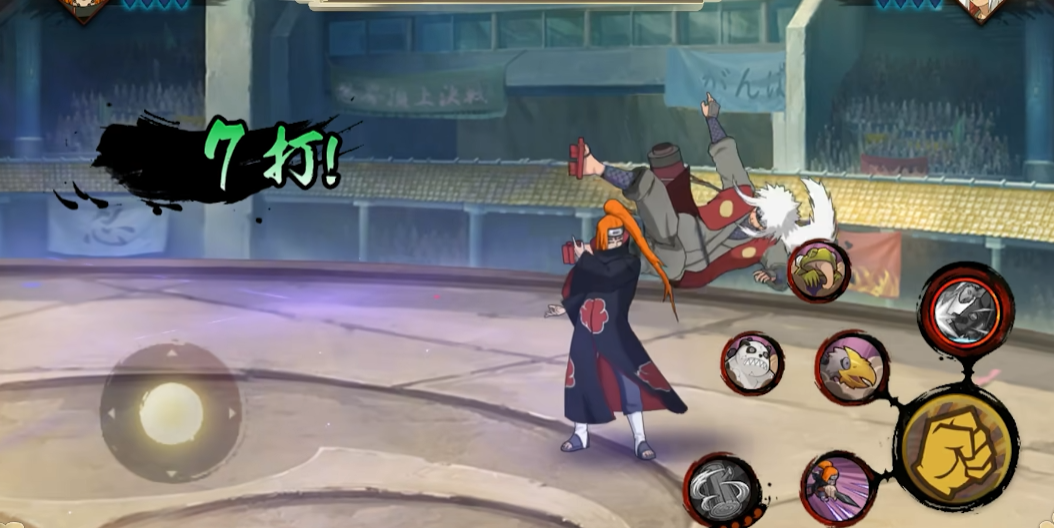 火影忍者手游二代压场怎么打