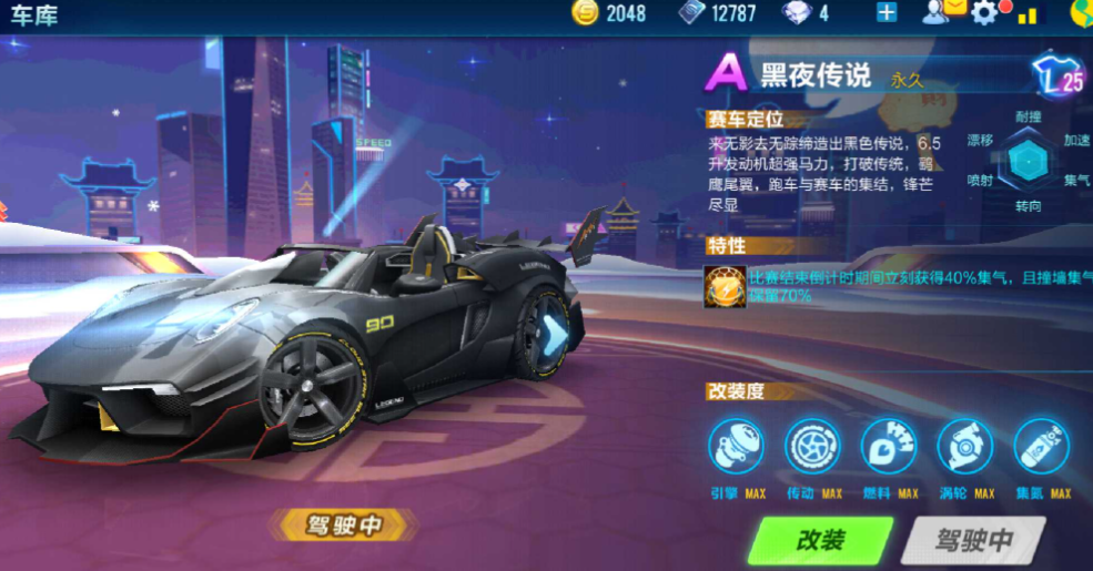 qq飞车手游能买的a车哪个最好开