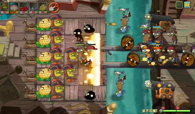 植物大战僵尸2坚不可摧怎么过关
