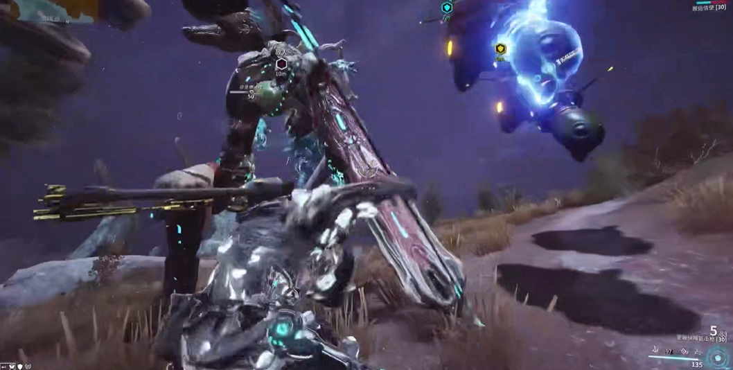 星际战甲打撼地使怎么打