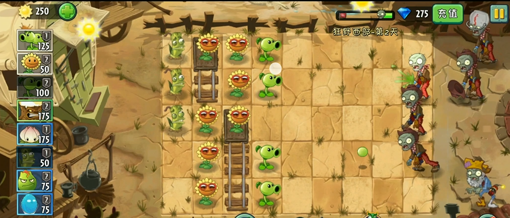 植物大战僵尸2第2天怎么过