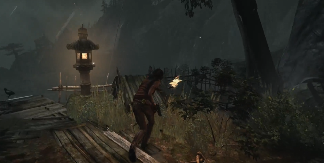 古墓丽影狼洞怎么过