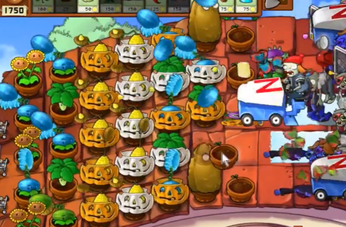 植物大战僵尸无尽版怎么布阵屋顶 植物大战僵尸无尽版怎么布阵屋顶