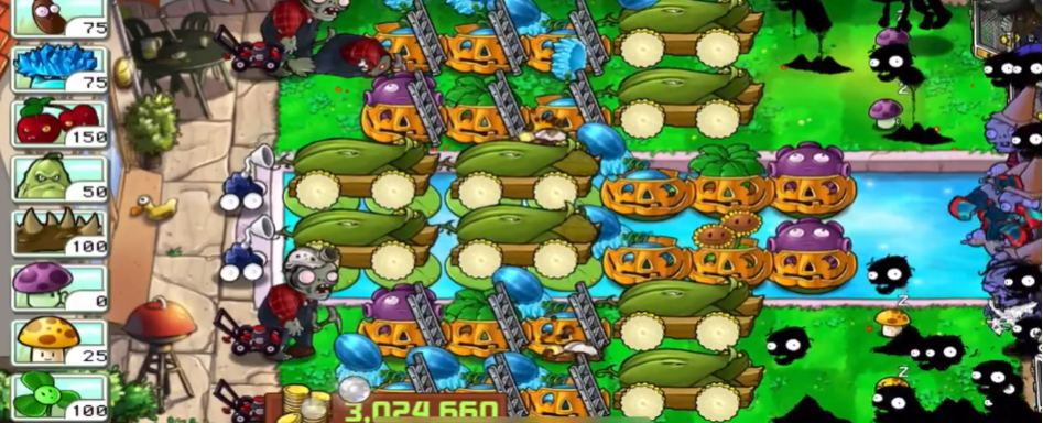 植物大战僵尸无尽版如何搭梯子 植物大战僵尸无尽版如何搭梯子