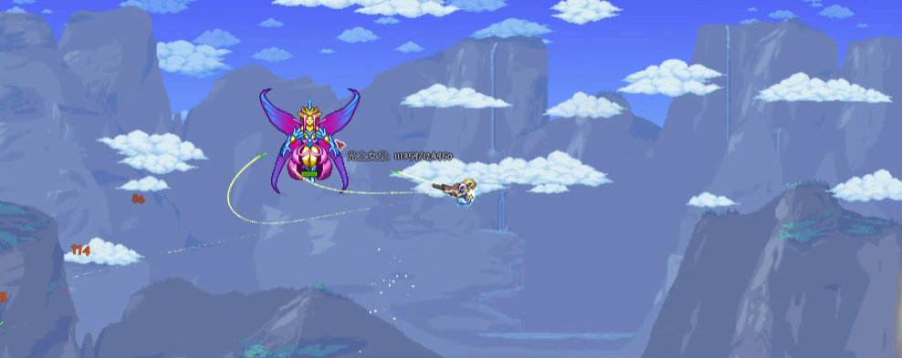 泰拉瑞亚如何打光女