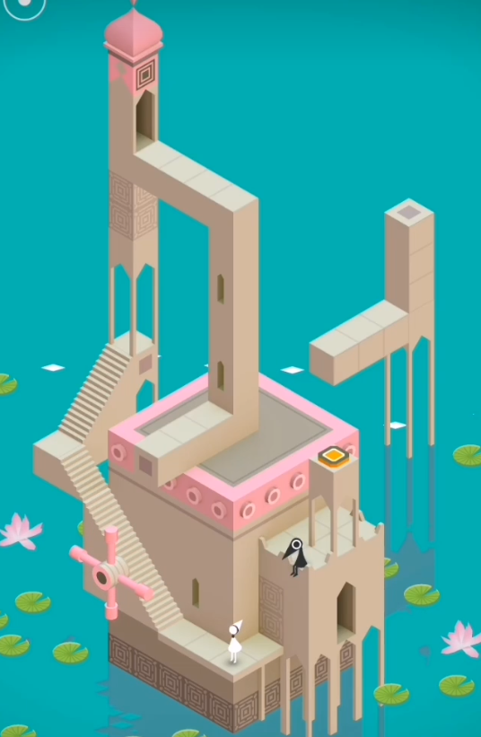 纪念碑谷第5关怎么过图