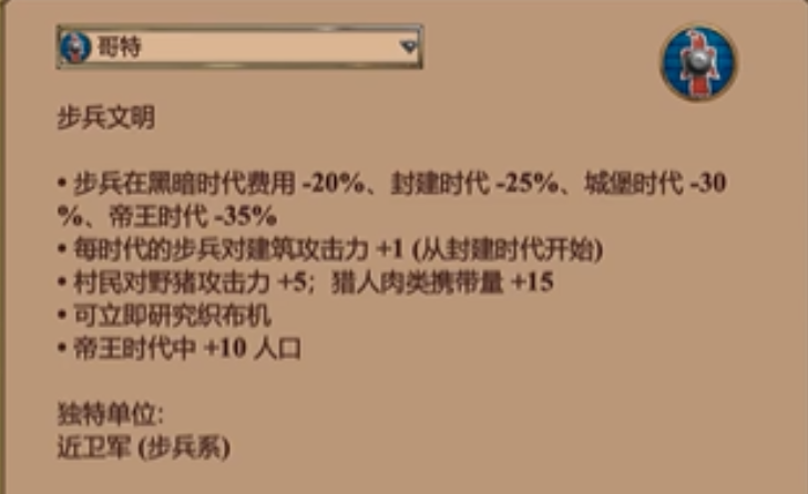 帝国时代2什么克制步兵